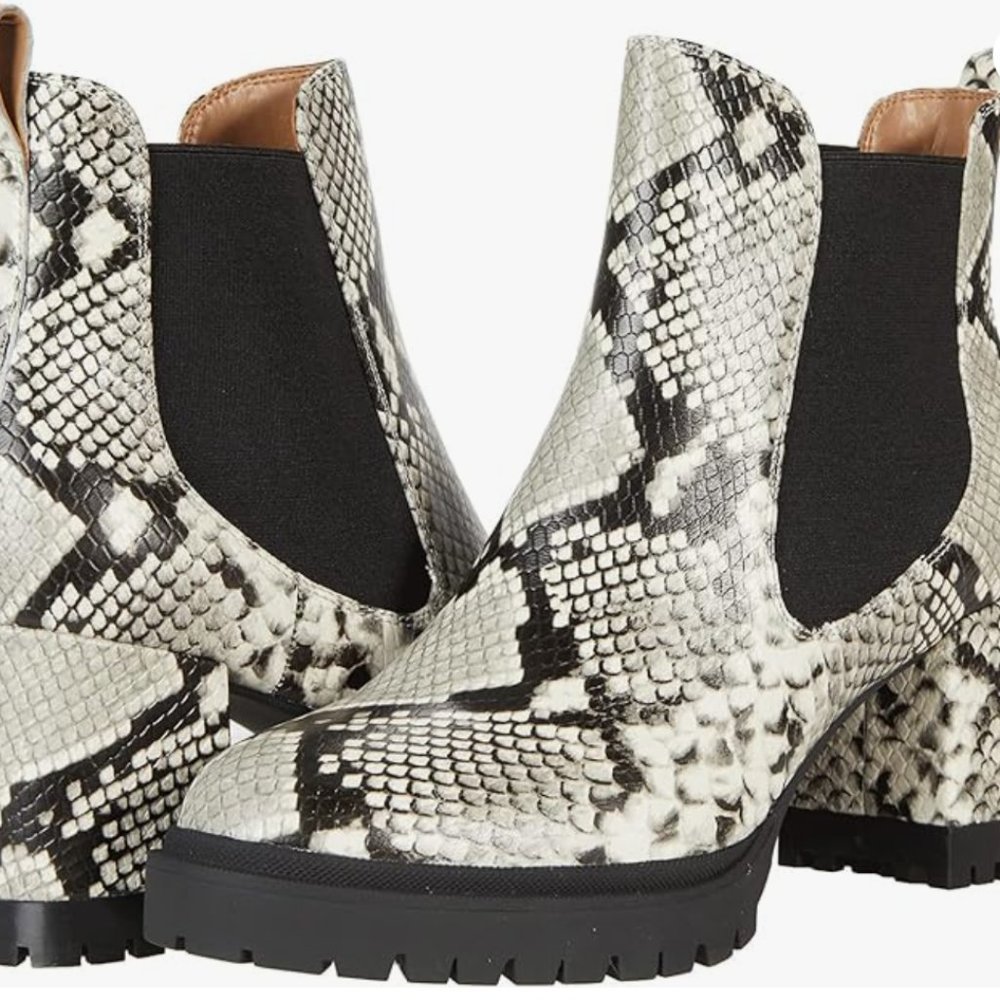 Aerosoles Emilia Snakeskin (Roccia) Size 7